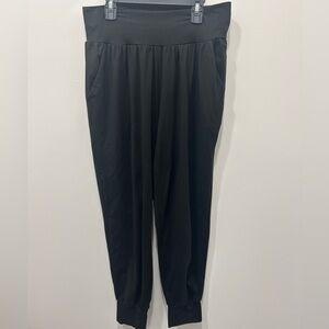 Dibaolong Joggers Size L Black Pants Comfort Women’s Pull On High Rise